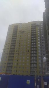 Ход строительства ЖК Олимпийский г.Чехов (Июль)